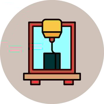 3d Printer Vector Icon