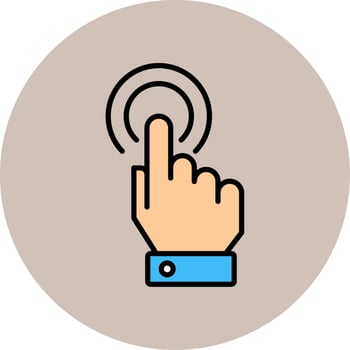 Interactivity Vector Icon