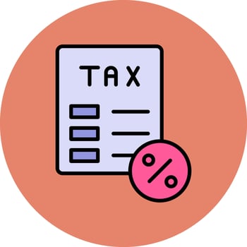 Tax Vector Icon