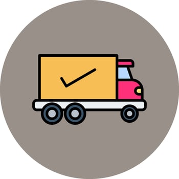 Truck Vector Icon