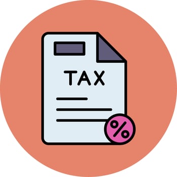 Tax Vector Icon