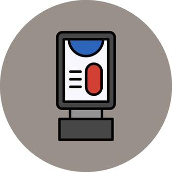Mupi Vector Icon