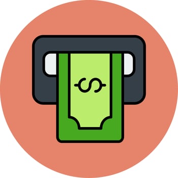 Withdraw Vector Icon