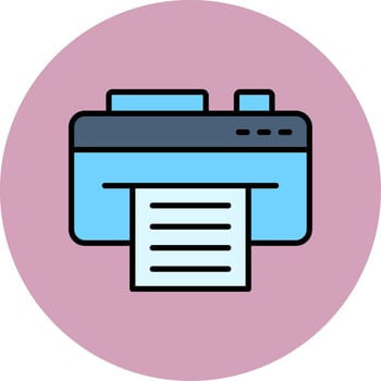 Printer Vector Icon