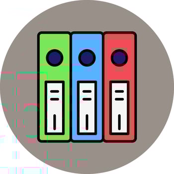Binder Vector Icon