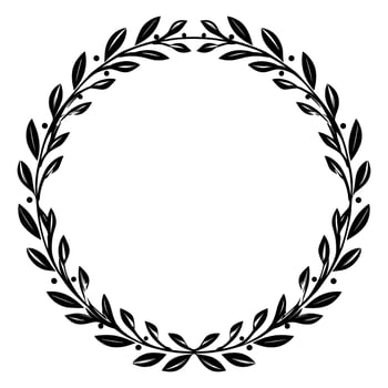Vintage Decorative Ornamental Circle frame vector, Round vector ornamental Frame