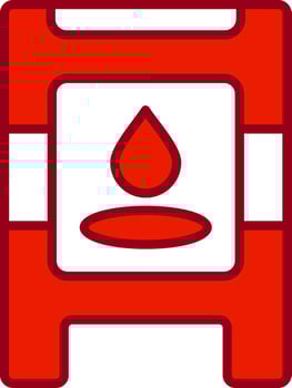 Wet Floor Vector Icon