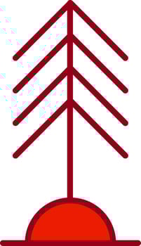 Pine Tree Vector Icon