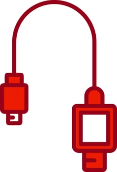 Usb Cable Vector Icon