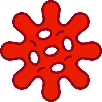 Rotavirus Vector Icon