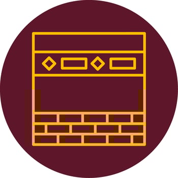 Kaaba Vector Icon