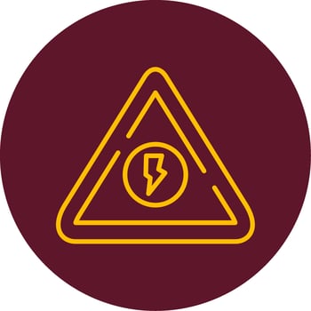 High Voltage Vector Icon