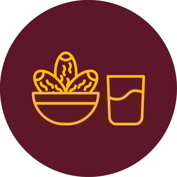 Iftar Vector Icon