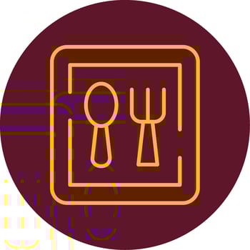 Restaurant Sign Vector Icon
