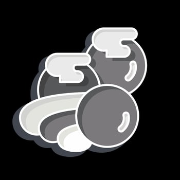 Icon Tako. related to Sushi symbol. glossy style. simple design editable. simple illustration vector