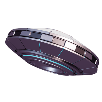3D rendering UFO png