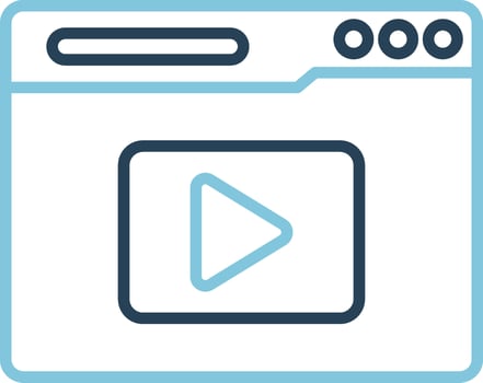 Video Streaming Vector Icon