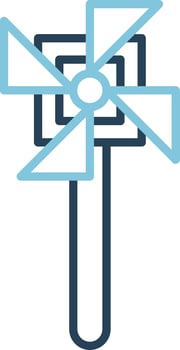 Pinwheel Vector Icon