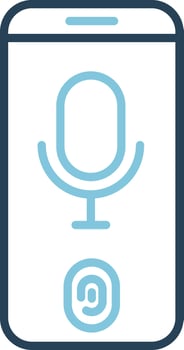 Voice Recognition Vector Icon