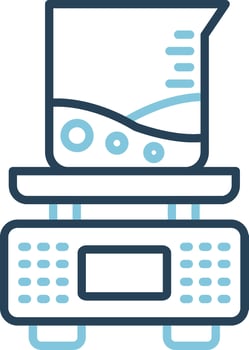 Chemical Weight Vector Icon