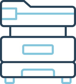 Multifunction Printer Vector Icon