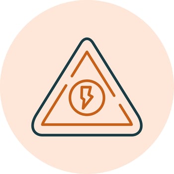 High Voltage Vector Icon