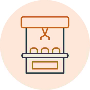 Claw Machine Vector Icon
