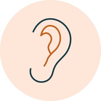 Ear Vector Icon