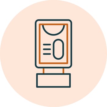 Mupi Vector Icon