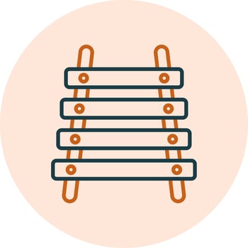Xylophone Vector Icon