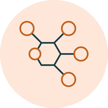 Molecule Vector Icon