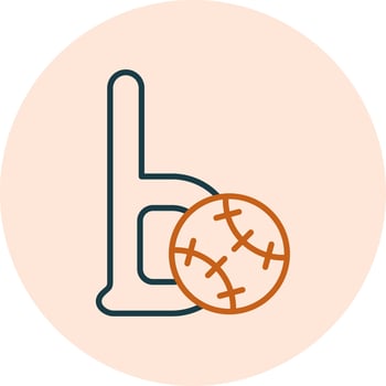 Small B Vector Icon