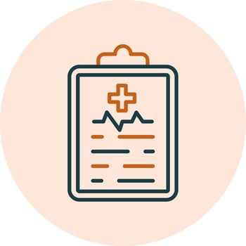 Medical Report Vector Icon