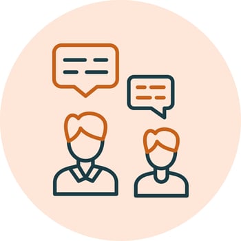 Talk Vector Icon