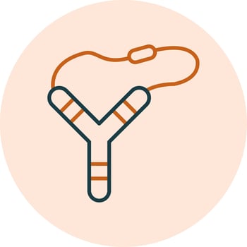 Sling Shot Vector Icon