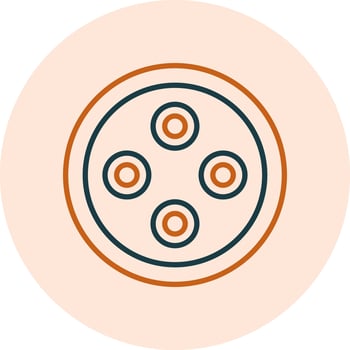 Plasmodium Falciparum Vector Icon