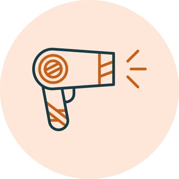 Hair Dryer Vector Icon