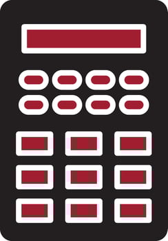 Calculate Vector Icon
