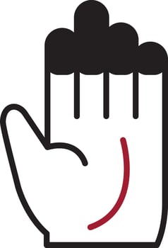 Cyanosis Vector Icon