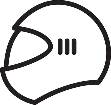 Safety helmet icon symbol image vector. Illustration of the head protector industrial engineer worker design image vector
