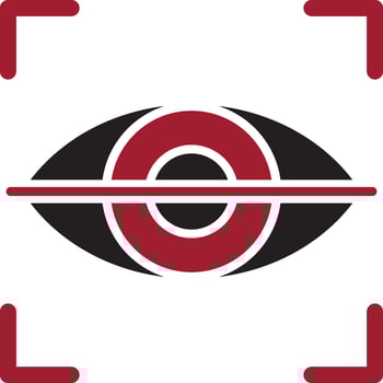 Eye Scan Vector Icon