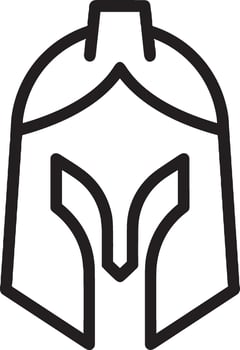 Safety helmet icon symbol image vector. Illustration of the head protector industrial engineer worker design image vector