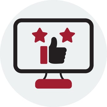 good review Vector Icon