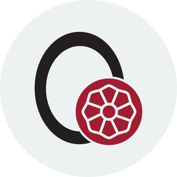 Capital O Vector Icon