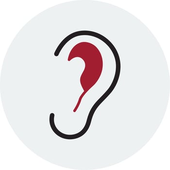 Ear Vector Icon