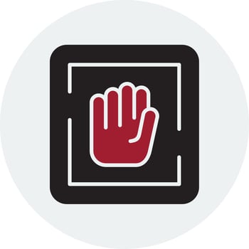 Stop Sign Vector Icon