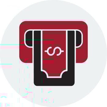 Withdraw Vector Icon