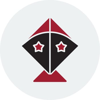 Kite Vector Icon