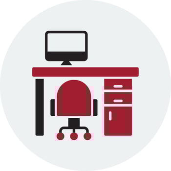 Workplace Vector Icon