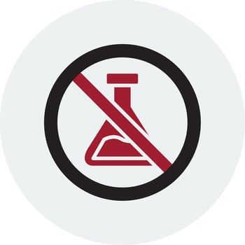 No Chemical Vector Icon